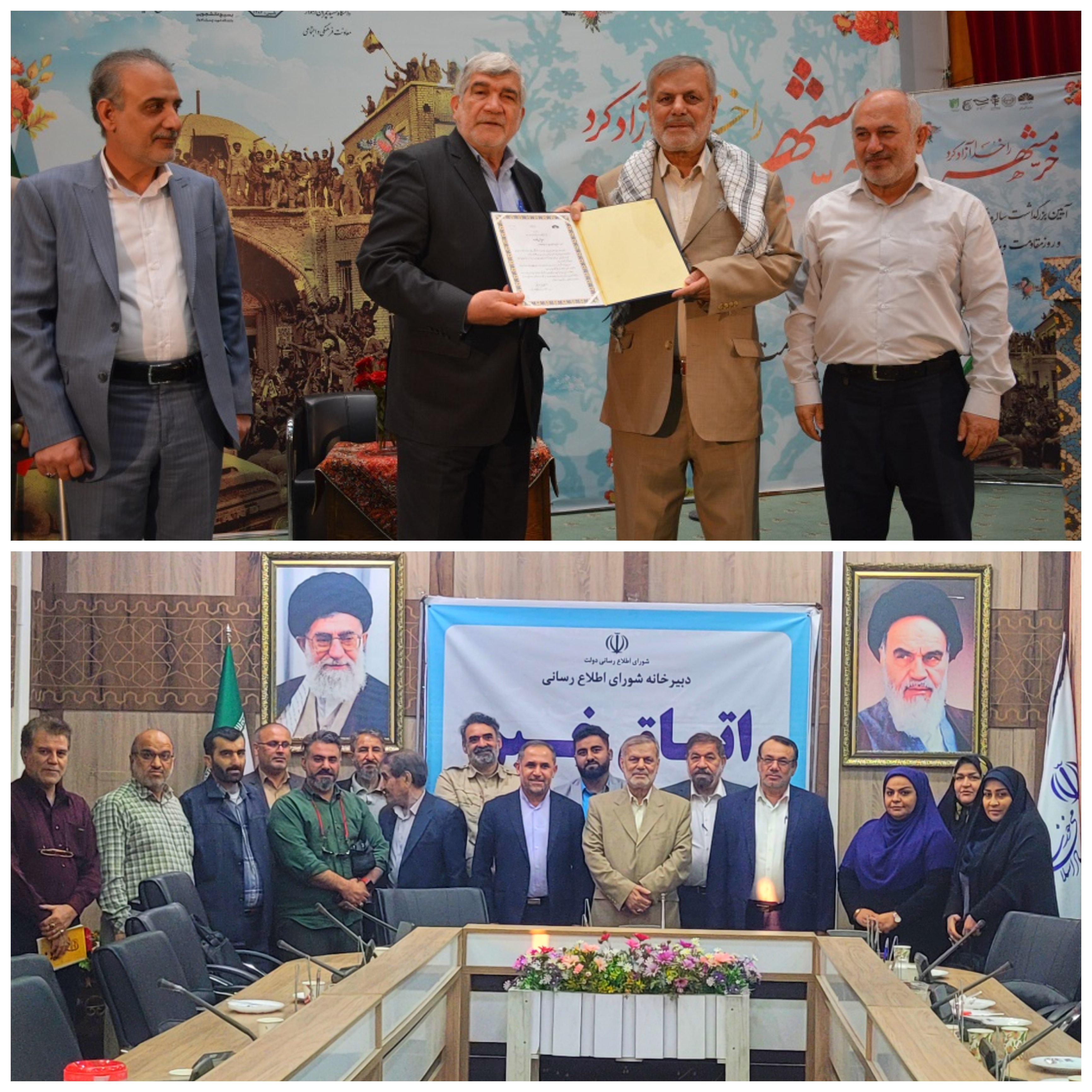 خوزستان میزبان استاندارسابق و یادگار دوران دفاع مقدس سردار حیات مقدم بود