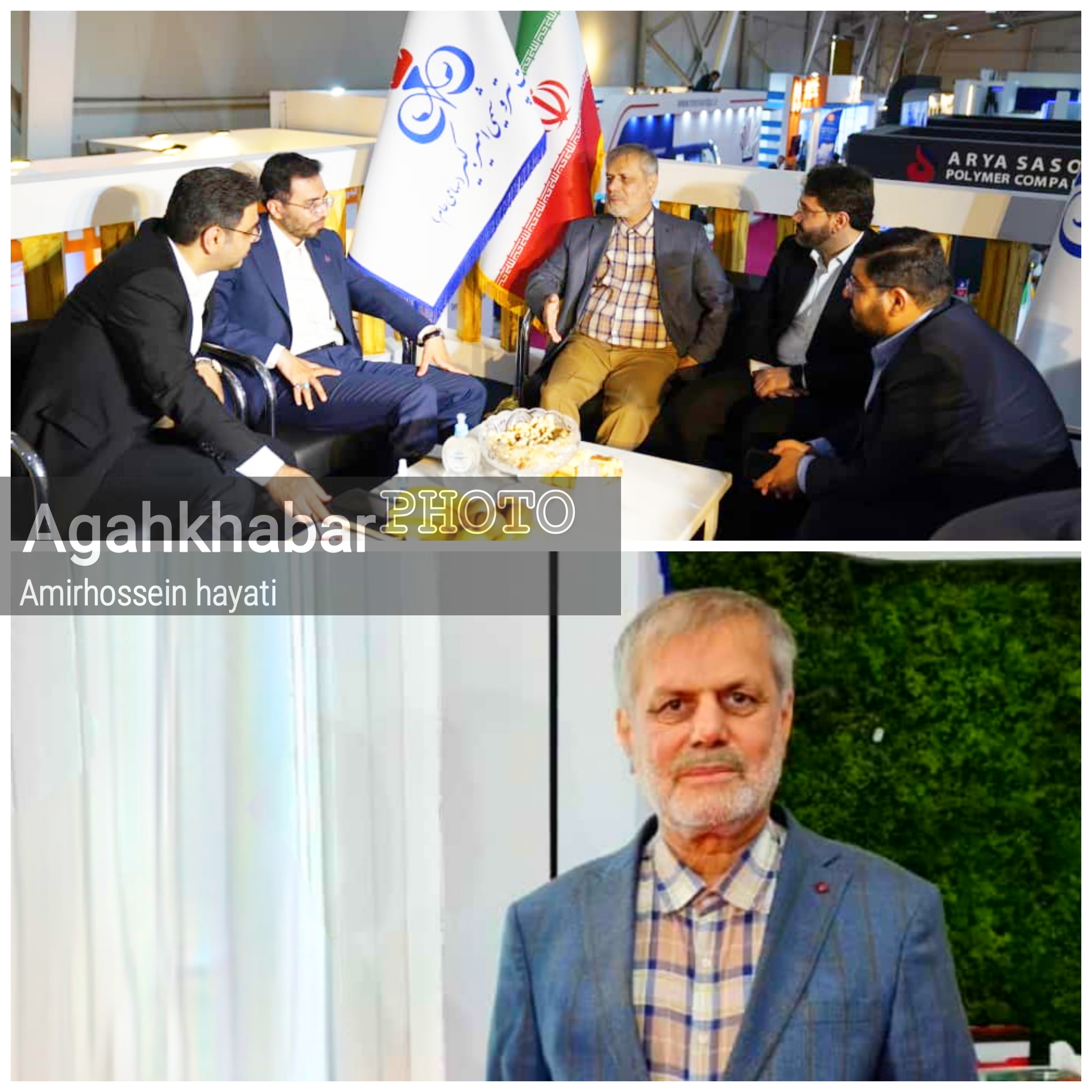 حضورسردار حاج امیر حیات مقدم استاندار اسبق خوزستان و از فرماندهان و یادگاران ۸ سال دفاع مقدس در بیست وهفتمین نمایشگاه نفت، گاز، پالایش و پتروشیمی